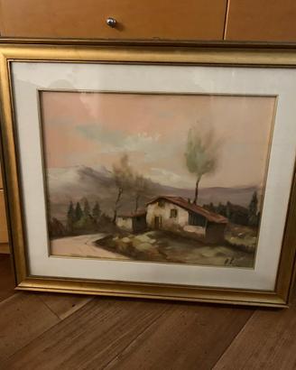 Quadro casa in campagna