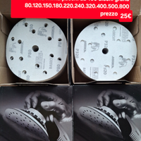 Dischi abrasivi diametro 150mm marca Mirka