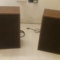 Casse National Panasonic legno +gratis giradischi