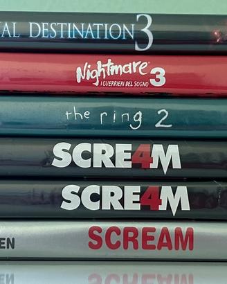Set di 6 dvd horror