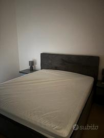Letto e cassettiera
