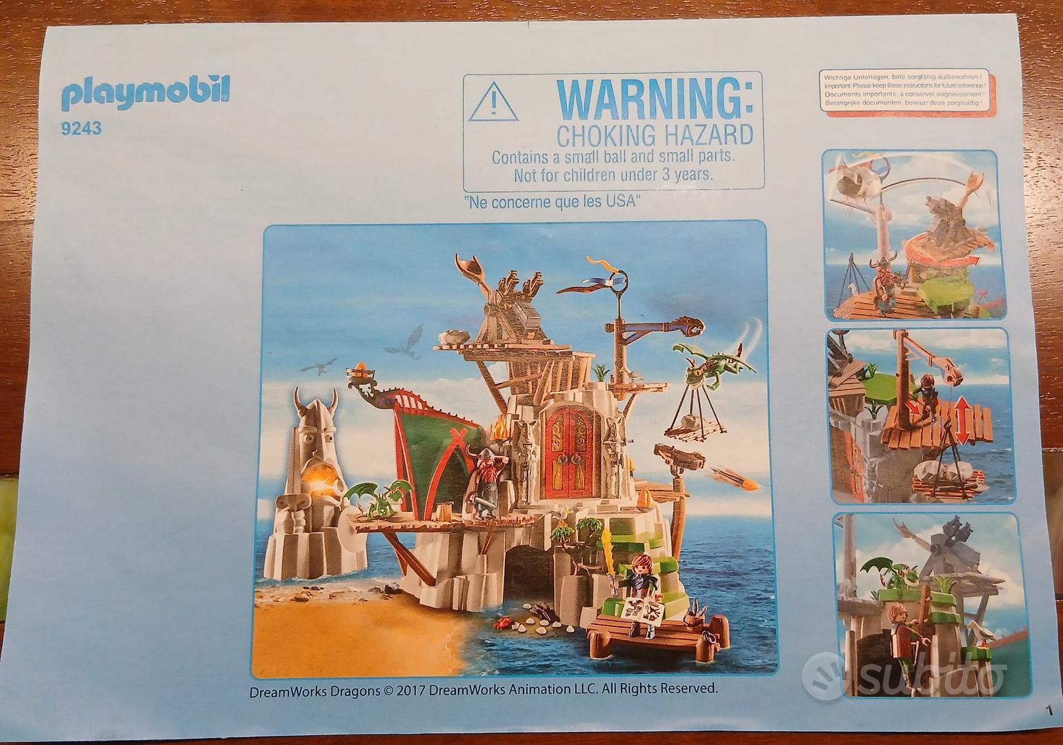 playmobil isola di berk dragons 9243 Tutto per i bambini In