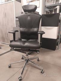 Sedia ergonomica Kulik Victory ecopelle nera