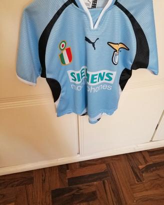 maglia originale Lazio per 7/8anni