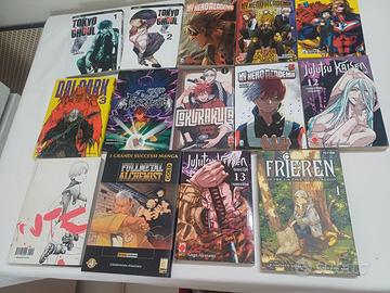 14 fumetti manga tutti titoli da foto ottime condi