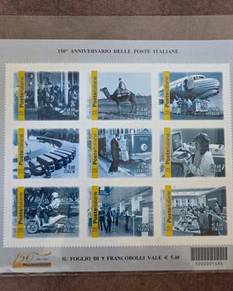 150 Anniversario delle Poste Italiane