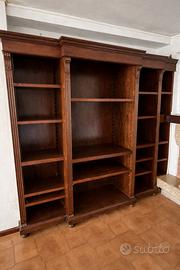 Libreria in legno massello ad incasso prezzo tratt