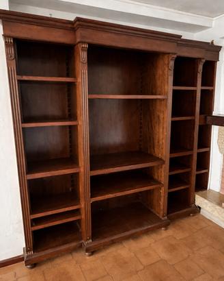 Libreria in legno massello ad incasso prezzo tratt
