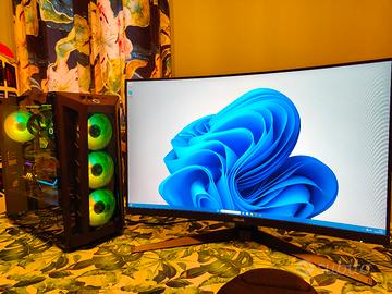 PC gaming i7 Rtx 4070 32 GB RAM monitor 32 "