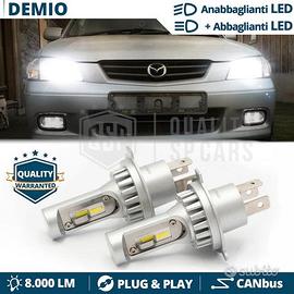 Kit Full LED H4 Per MAZDA DEMIO Luci CANbus 6500K