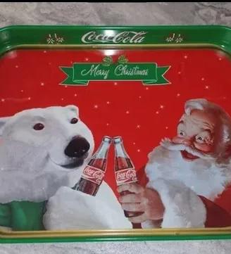 Vassoio Coca-Cola Merry Christmas in metallo