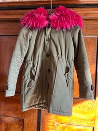 Giacca con pelliccia sintetica