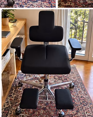Sedia ergonomica professionale Rubytech Premium