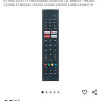Telecomando per TV Jvc Smart Android/Cello