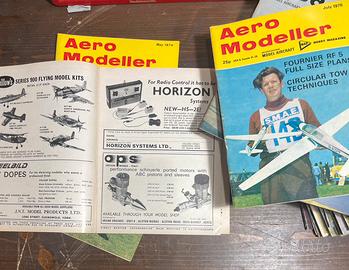 34 riviste aeromodellismo anni 72,73,74,75