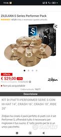 Set Zildjian performer S 