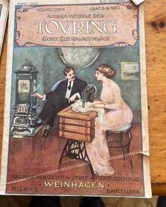 rivista del touring del 1912