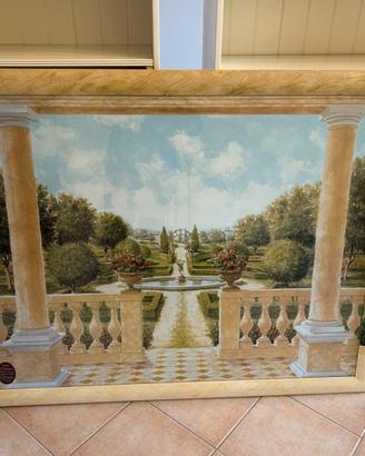 Quadro con paesaggio