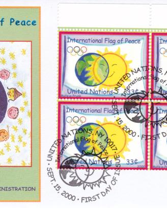 FRANCOBOLLI NAZIONI UNITE - BUSTE FDC