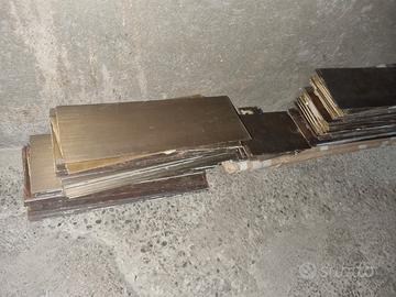 battiscopa in ottone  per le scale