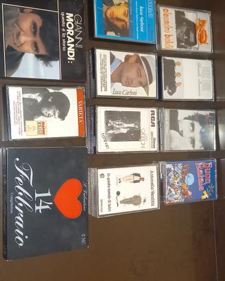 9 musicassette singole + 2 doppie