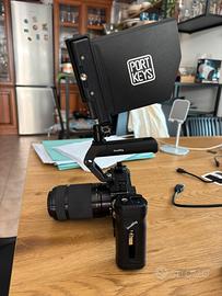 Sony A6500 + Obbiettivi + rig