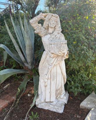 4 statue ornamentali da giardino in stile classico