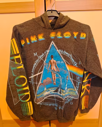 Felpa con cappuccio Pink Floyd - Tg. XL - Vintage