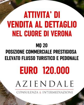 Attività / Licenza di 20 m² con 1 locale a Verona