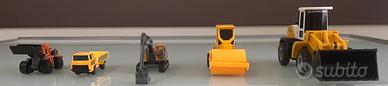 Lotto 5 mezzi cantiere (ruspa Dickie, Volvo)