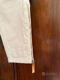 Jeans Elisabetta Franchi bianchi – Taglia 28