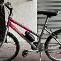 Bicicletta Mountain Bike DAKOTA rosa e argento
