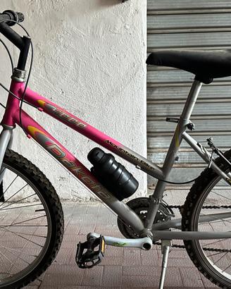 Bicicletta Mountain Bike DAKOTA rosa e argento