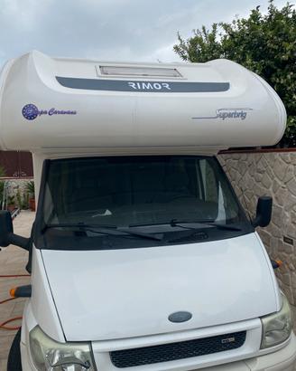 Camper mansardato ford rimor superbrig 678 7 posti