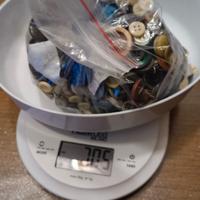 Sacchetto di bottoni misti 