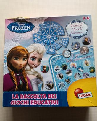 Giochi in scatola Frozen 7 giochi in 1