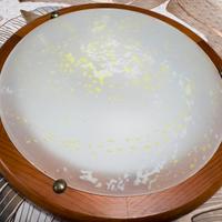 Plafoniera in vetro per parete e soffitto