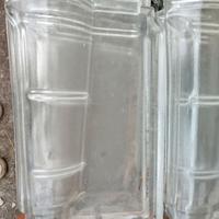 Tegole in vetro per realizzazione lucernari