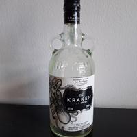 Bottiglia Rum Kraken vuota