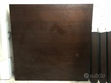 Tavolo legno wengè allungabile