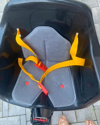 Seggiolino portabimbo anteriore per bicicletta