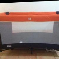 Lettino pieghevole con materasso