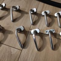 N°10 MANIGLIE ARGENTO-SATINATO PER SERRAMENTI