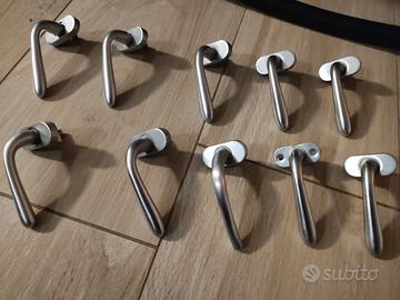 N°10 MANIGLIE ARGENTO-SATINATO PER SERRAMENTI