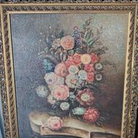 dipinto a olio primi 900