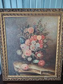 dipinto a olio primi 900