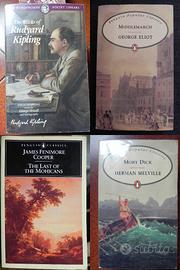 Narrativa inglese americana in originale Penguin