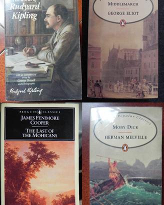 Narrativa inglese americana in originale Penguin