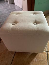 Pouf poggiapiedi