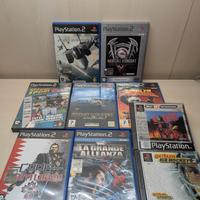 Lotto 8 Giochi Playstation 1 e 2 Funzionanti Pal